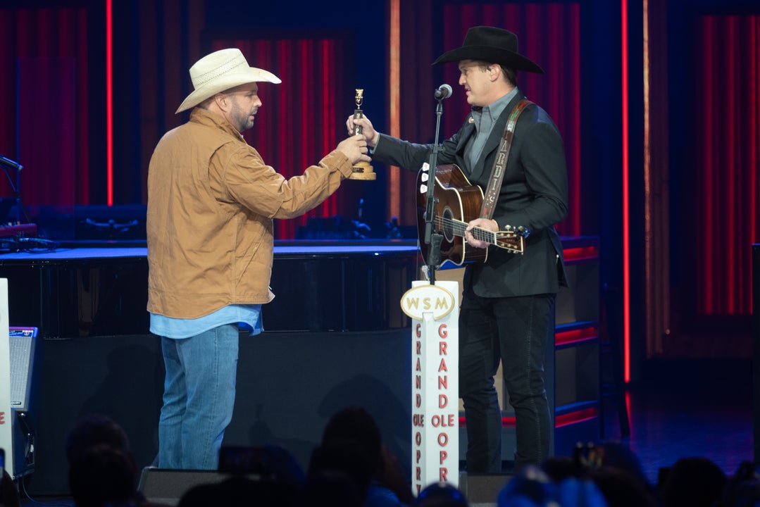 Jon Pardi and Garth Brooks